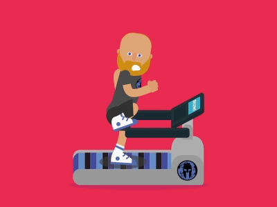 Spartan Training #4 animation animation 2d fitness motion design motion graphics smashmo spartan