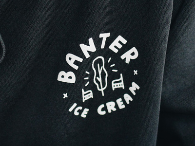 Banter Merch - Winter '21 bench hoodie illustration merch merchandise park procreate shirts tree winter
