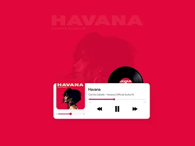 Music Widget experience design music album music app music app ui music art ui ux