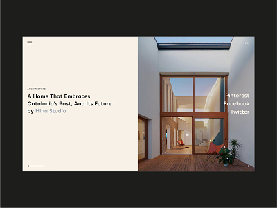 Daily UI Challenge — #010 2d daily ui 010 daily ui challenge design layout minimal design minimal layout social share web layout webdesign website