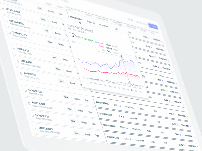 Smart table concept admin analytics b2b b2c charts clean dashboard data interface minimal saas software startups ux design ux strategy web app web apps