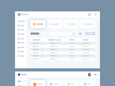 Sales application pattern sales ui ux design