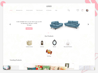 E Commerce design e commerce landing page uiuxdesign web deisgn