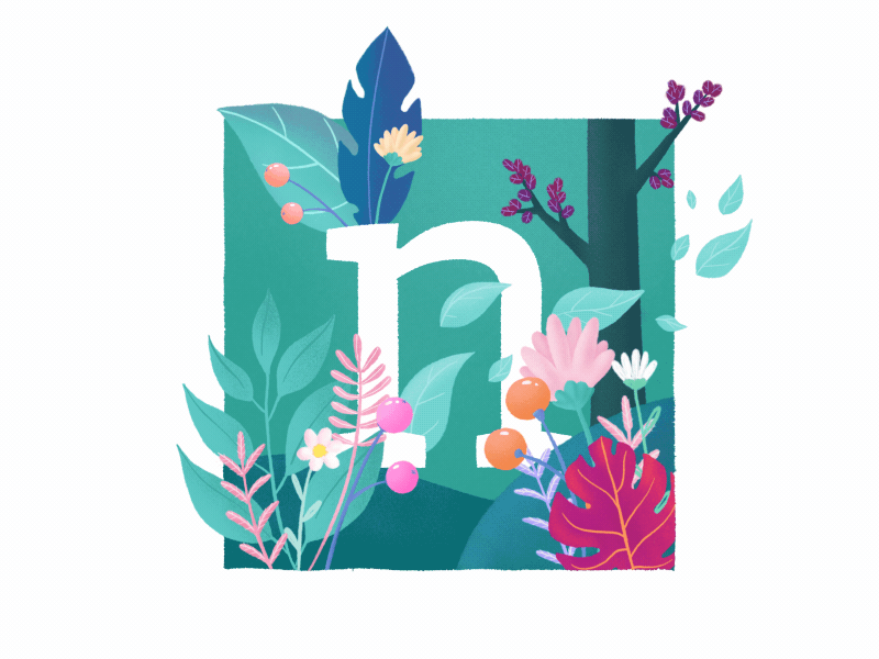 Spring Event afphairrig animation animation 2d flowers illustration motion design nature season spring