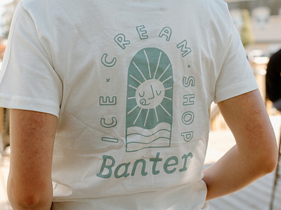 Banter Merch - Summer '22 happy ice cream illustration joy ocean procreate summer summer vibes sun waves