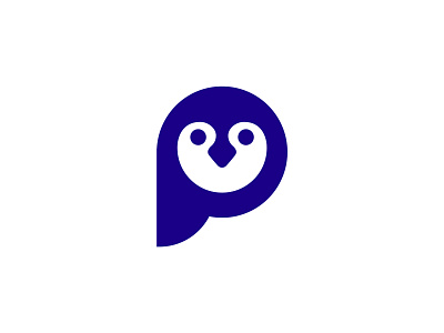 Penguin animal artic black blue branding design icon identity illustration line logo mark marks monogram penguin penguins symbol