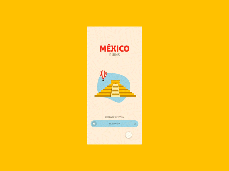 XD Daily Challenge Day 1 adobe xd illustration interactive design mexico mexico city mobile design tulum