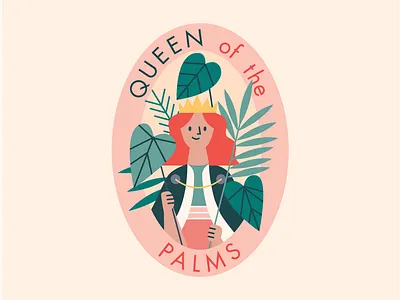 Day 13 botanical california character florida illustration illustrator palm tree palms plants tropical