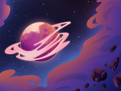 Space Background art direction background background art background design concept art digital painting fun illustration painting photoshop space space art space exploration visdev