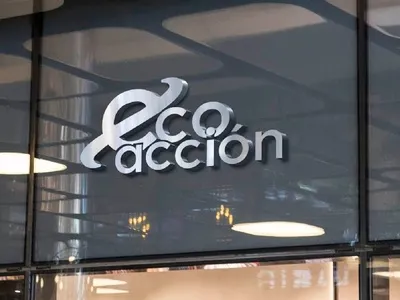 Ecoacion Corporeo Logo. design logo typography