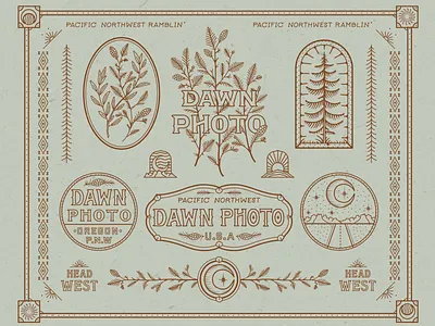 Screen Shot 11.36.35 Am branding dawnphoto explore hand lettering illustration photography pnw wander
