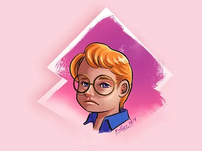 unhappy art boy design illustration sad