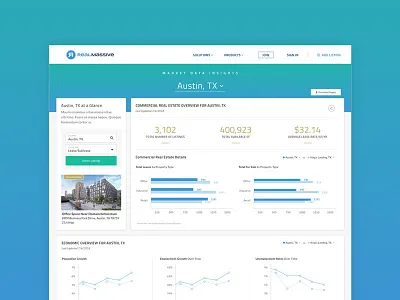 RM DotCom Landing Page Concept branding landing page ui ux web website