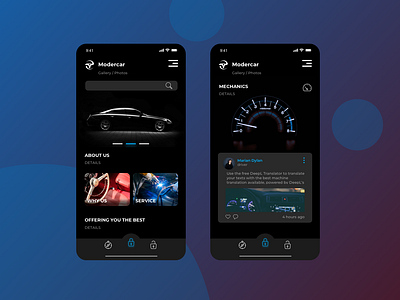 App car design app black black app branding car car app design gradient gradient background gradient design premium premium design ui ux web