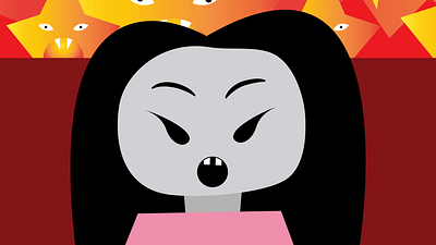 An animeted series Tlaczenka graphic design illustration logo typography vector