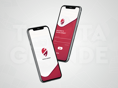Toyota Connect App concept design grande idea illustration interaction design iphone iphone x layout logo mobile app design pakistan toyota connect toyota grande toyota pakistan ui user experience user interface ux vector