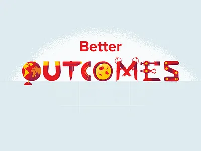 Better Outcomes education explainer video illustration