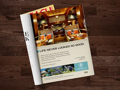 Country Club Ad club club flyer country club dinner florida magazine ad private club restuarant