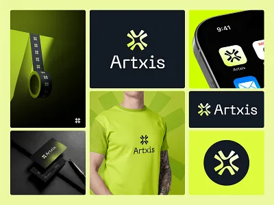 Artxis Brand Logo a logo artxis logo branding faruart farukahmed logo logodesign minimal logo techlogo uiux logo
