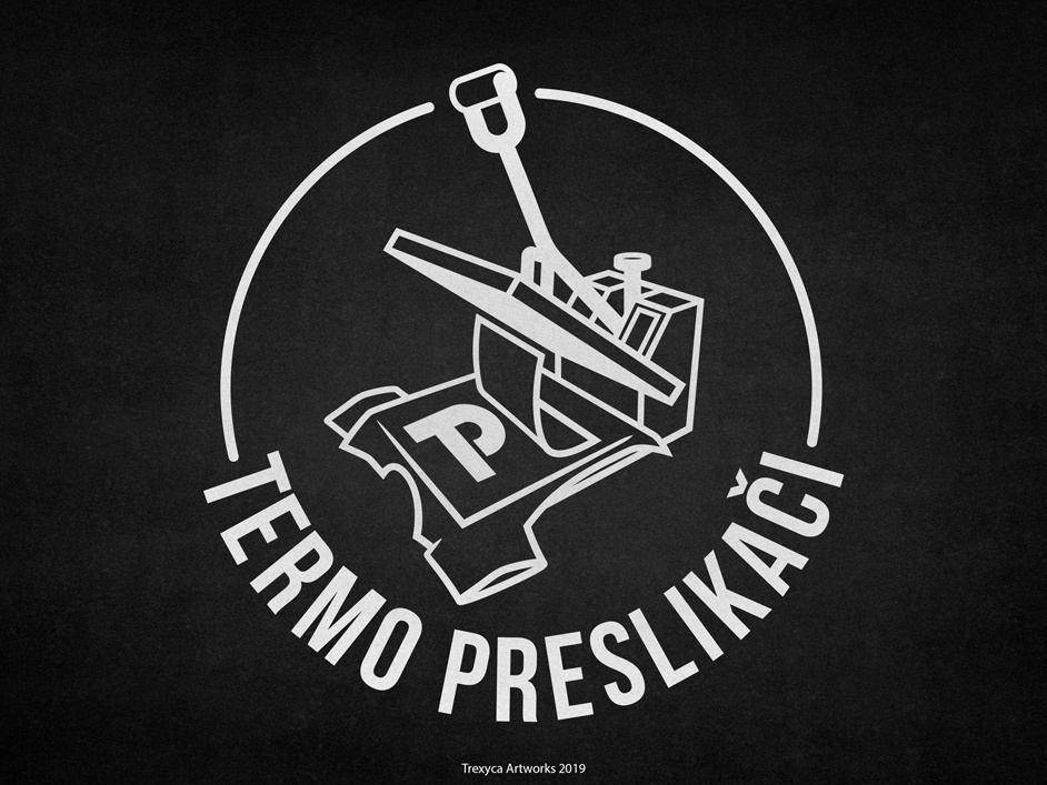 heat press logo