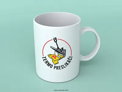 Termo Preslikaci Logo branding decal decals heat logo logodesign press thermal transfer vector