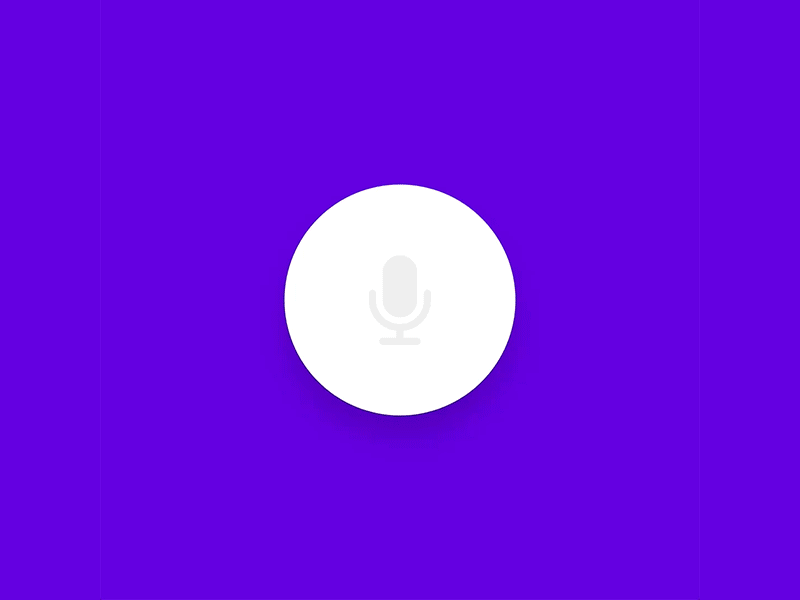 Mic adobe xd animated animation app clean design dribbble flat gif loop micro animation micro interaction micro interactions ui ux ux ui ux animation vector xd