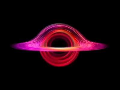 Interstellar Movie Black Hole - Vector from mesh grid black colorful death deep galaxy grid hole hopelessness interstellar light mesh movie science sky space star vector