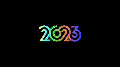 2023 A.I 2023 ai artifical dalle intelligence logo logotype midjourney new newyear numbers typography year