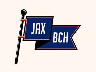 Summertime adobe ilustrator art beach branding design flag icon illustration lifeguard logo summertime vector