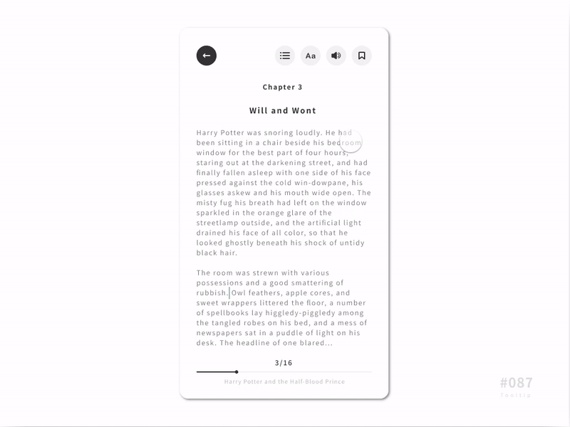 UI 087 087 87 app button daily 100 daily 100 challenge daily challenge dailyui design icon tool tip tooltip ui uidesign
