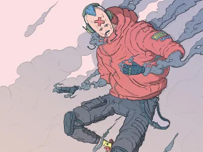 poster art character character design illustration иллюстрация