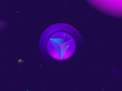 Ecosystem 2019 trends abstract art clean design colors palette crypto illustration ecosystem illustration art director design inspiration planet space design triangle