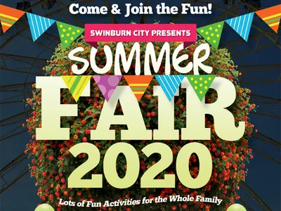 Summer Fair Flyer Templates ad camp children fair family festival fun kid poster school spring summer