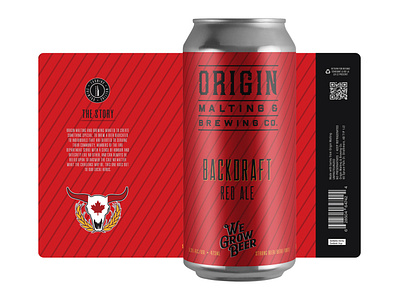 Backdraft Ale Product Design beer beer label brand craft beer design designer fire department graphic design illustration label package design packaging product design