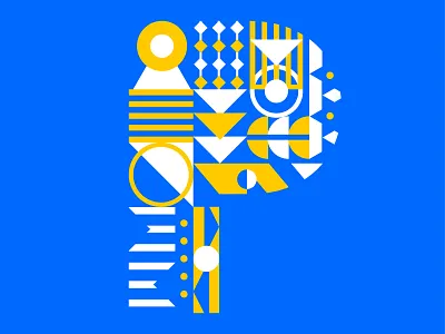 36 days of type P 36days 36daysoftype challenge design letter type