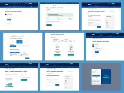 BBVA BANK design minimal ui ux web