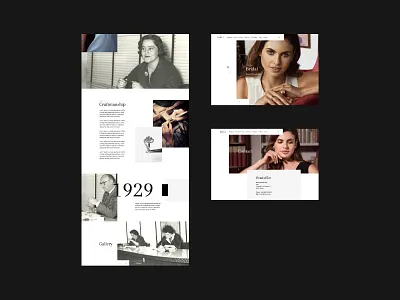 Dirce Repossi design interface interface design layout layout design typography user interface website