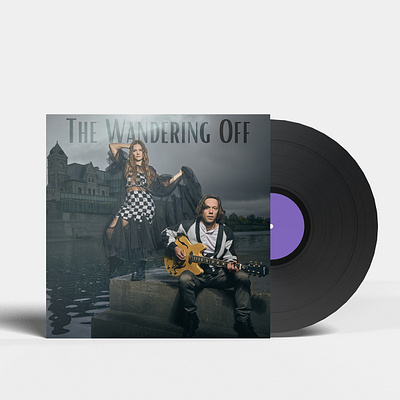 The Wandering Off Album Artwork album art art band branding cover art design designer graphic design single art vector