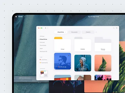 MacOS Concept • Sneak Peek apple concept mac macos minimal ui uidesign