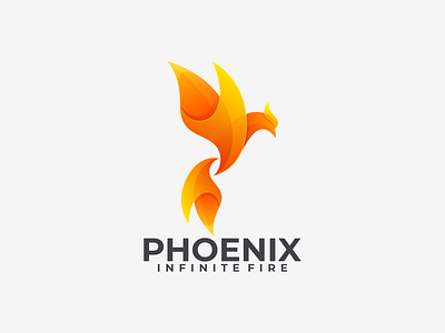 Phoenix Infinite Fire app branding design graphic design icon illustration logo phoenix infinite fire phoenix logo ui ux vector