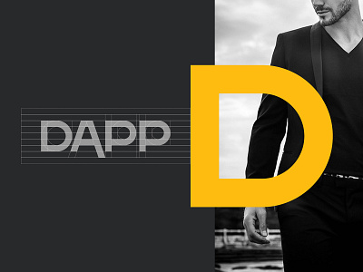DAPP Font 86 b branding branding concept clothing clothing brand clothing company design ecommerce fashion font font design icon illustration logo minimal orange smxr typography vector yellow