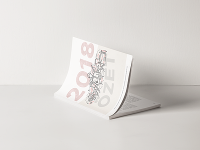 Karaca / print work art direction color creative design editorial layout minimal print typography