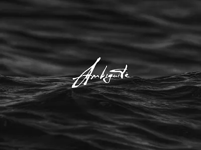 Ambiguïté band branding design logo music vector