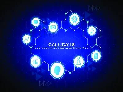CALLIDA'18 Logo animation app art branding design hit the art hitheart illustration illustrator logo magesh raja mageshraja minimal officialhittheart typography ui ux vector web website