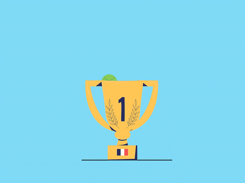 Tennis animation balls design flat frame animation frame by frame motion rigging tennis vector flash wimbledon