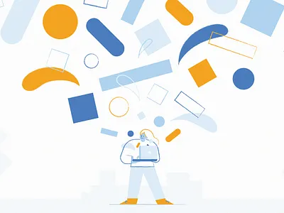 Cacoo branding character design diagram digital illustration tech company vector workflow