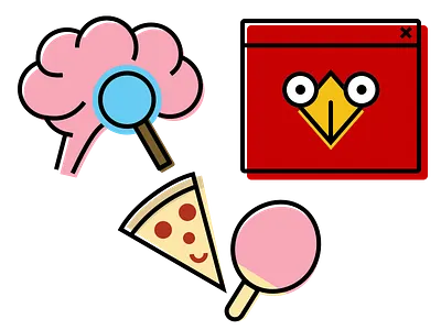 Old Icons, Remastered illustration vector