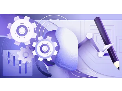 Artificial Intelligence ai artificial intelligence digitalillustration editorialillustration edtech illustration illustrator robots technology vector