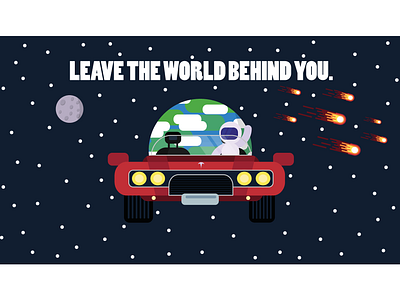Starman 2d adobe illustrator amateur charachter charachter design colors design flat flat design flatdesign gigantic illustration illustrator illustrator art illustrator cc space space art space design tesla vector