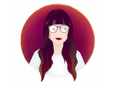 New Face. california face human illustration person portrait procreate profile